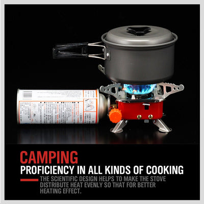 Portable BBQ Stove for Camping and Outdoor Cooking by NickAlly - NickAlly