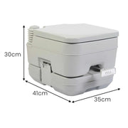 Portable Camping Toilet for RV Adventures - NickAlly