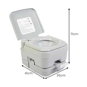 Portable Camping Toilet for RV Adventures - NickAlly