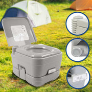 Portable Camping Toilet for RV Adventures - NickAlly