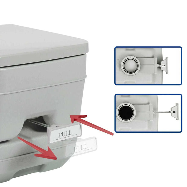 Portable Camping Toilet for RV Adventures - NickAlly