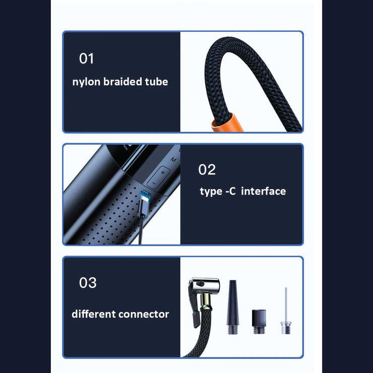 Portable Tyre Inflator for Easy Camping Use. Shop NickAlly - NickAlly