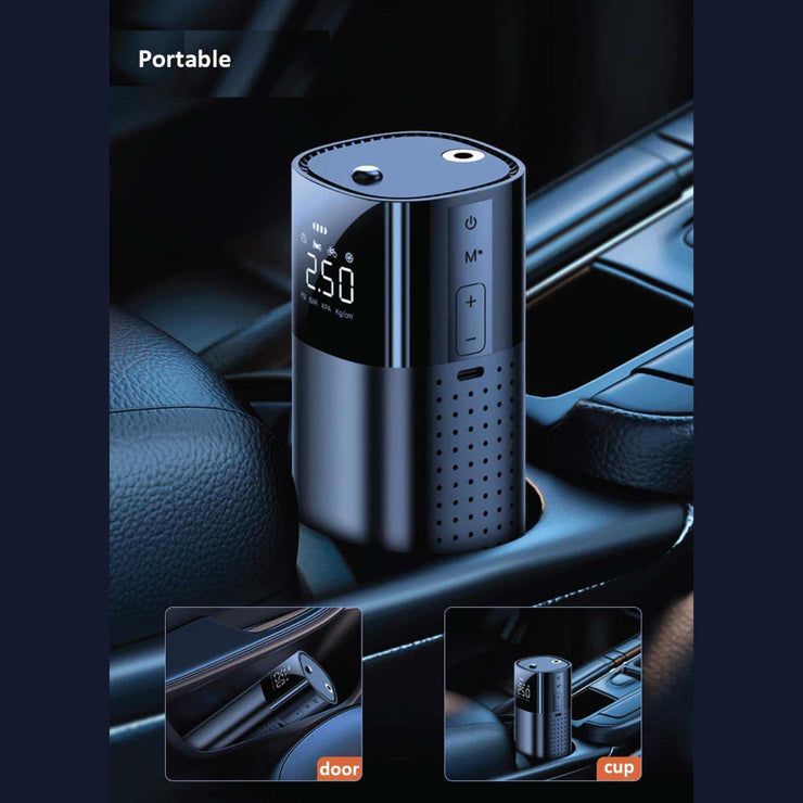 Portable Tyre Inflator for Easy Camping Use. Shop NickAlly - NickAlly