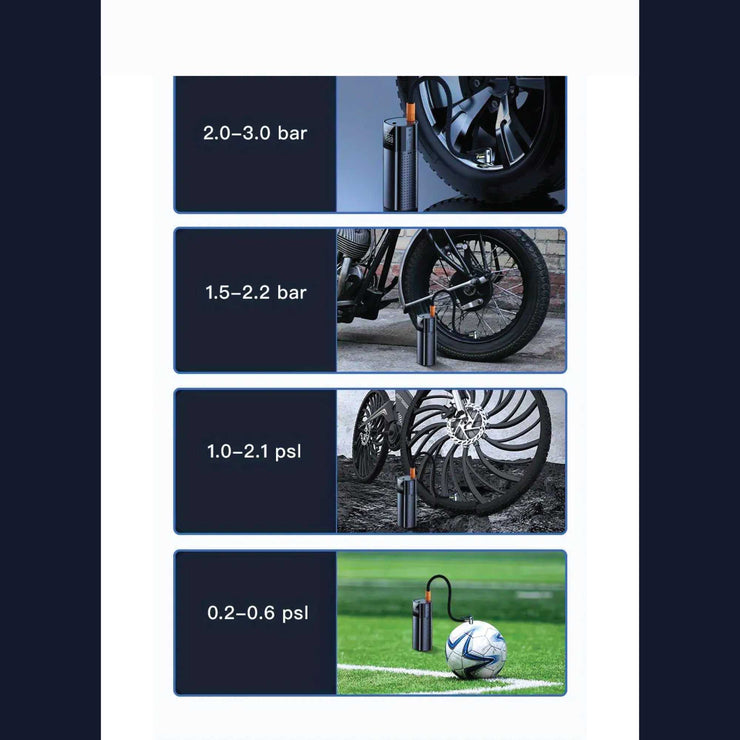 Portable Tyre Inflator for Easy Camping Use. Shop NickAlly - NickAlly