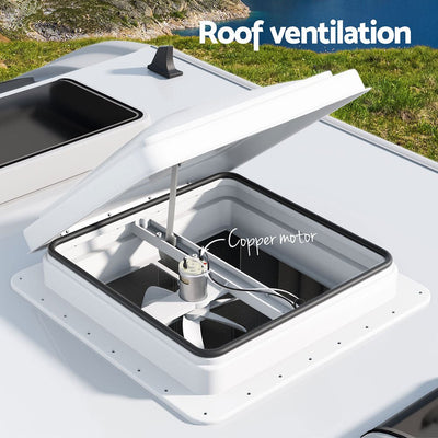 Roof Air Vent with Copper Motor for RV from NickAlly - NickAlly