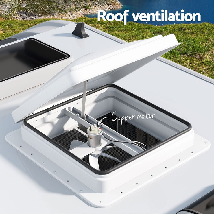Roof Air Vent with Copper Motor for RV from NickAlly - NickAlly