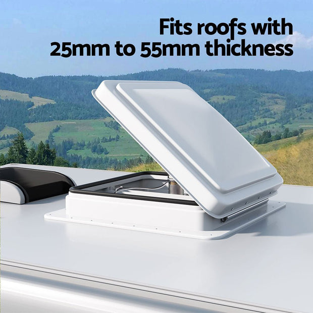 Roof Air Vent with Copper Motor for RV from NickAlly - NickAlly