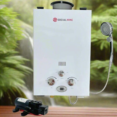 Portable Camping Shower with Heater System. Shop NickAlly - NickAlly