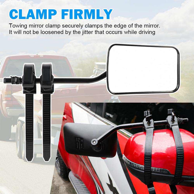 Adjustable Towing Mirrors with Free Carry Bags - NickAlly