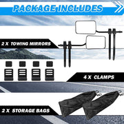 Adjustable Towing Mirrors with Free Carry Bags - NickAlly