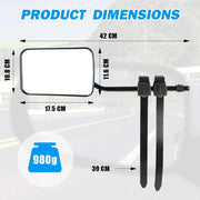 Adjustable Towing Mirrors with Free Carry Bags - NickAlly
