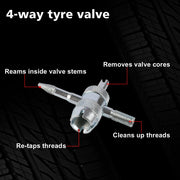 X - BULL Tyre Deflating Kit for Easy RV Tyre Management - NickAlly