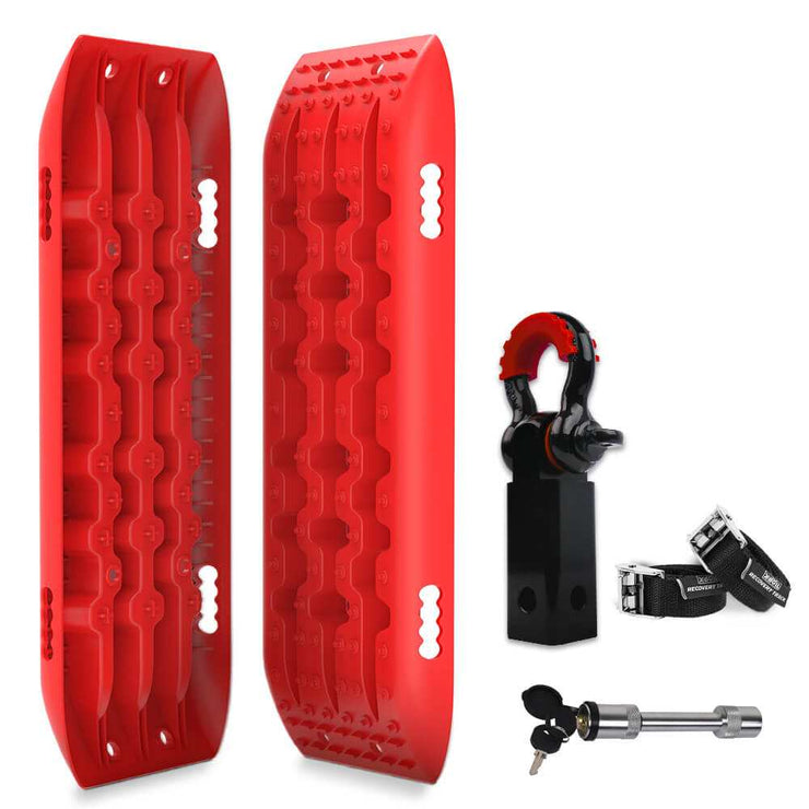 Recovery Tracks with Hitch Receiver Lock Kit - NickAlly