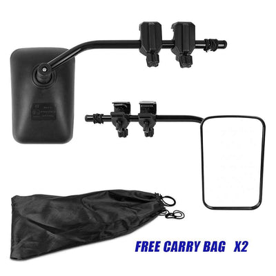 Adjustable Towing Mirrors with Free Carry Bags - NickAlly