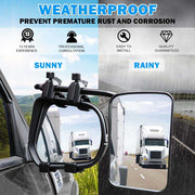 Adjustable Towing Mirrors with Free Carry Bags - NickAlly