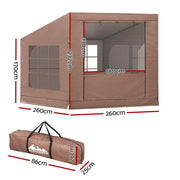 NickAlly Premium Car Tent for Outdoor Camping Shelter - NickAlly