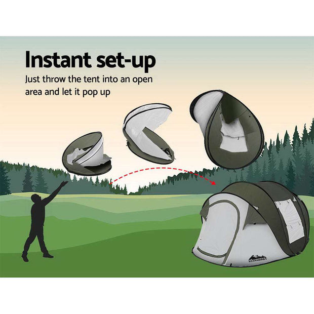 WEISSHORN Pop Up Tent for Easy Camping Adventures. Shop NickAlly - NickAlly