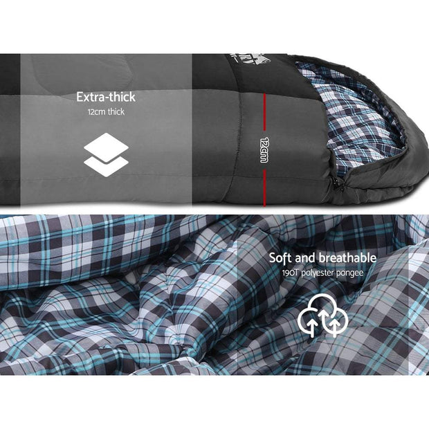 WEISSHORN Adult Sleeping Bag for Comfortable Camping. Shop NickAlly - NickAlly
