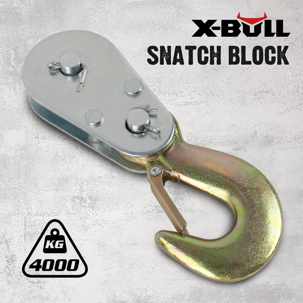 X - BULL Snatch Block for Heavy - Duty Recovery Needs. Shop NickAlly - NickAlly