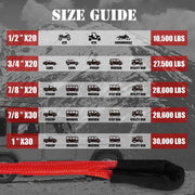 X - BULL 15ft Kinetic Recovery Rope 30000lbs for 4WD Recovery. Shop NickAlly - NickAlly