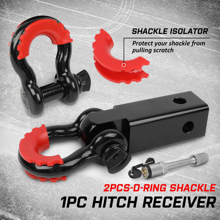 Off Road Recovery Gear Heavy - Duty Tow Strap Kit - NickAlly