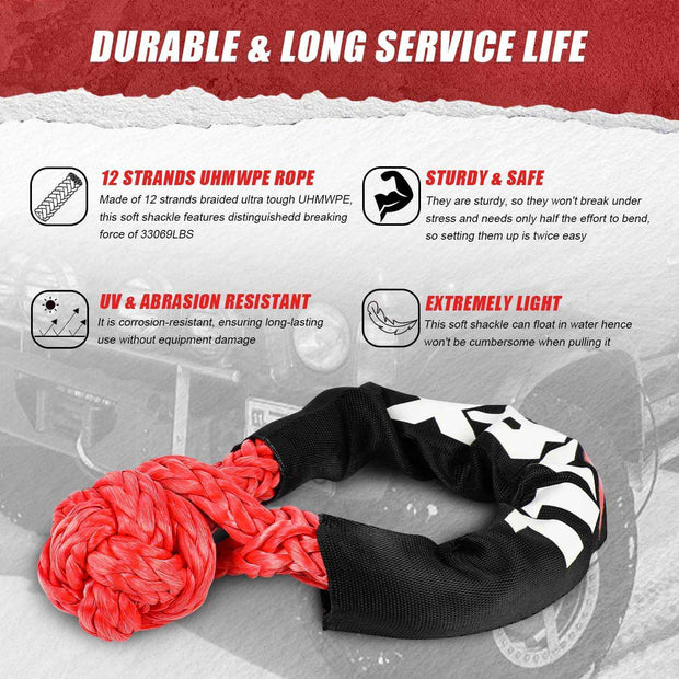 X - Bull Off Road Recovery Gear Kit with Winch - NickAlly