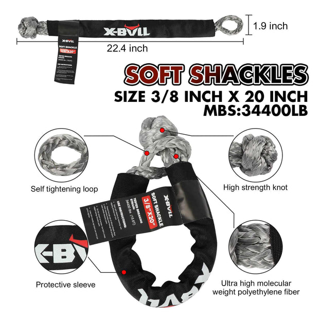 X - Bull Off Road Recovery Gear Kit with Winch - NickAlly