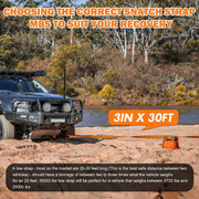 Off Road Recovery Gear Heavy - Duty Tow Strap Kit - NickAlly