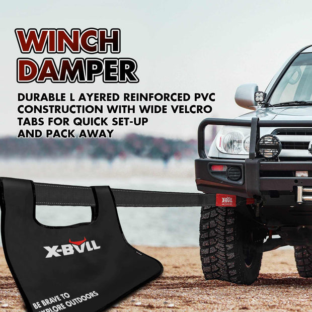 X - Bull Off Road Recovery Gear Kit with Winch - NickAlly
