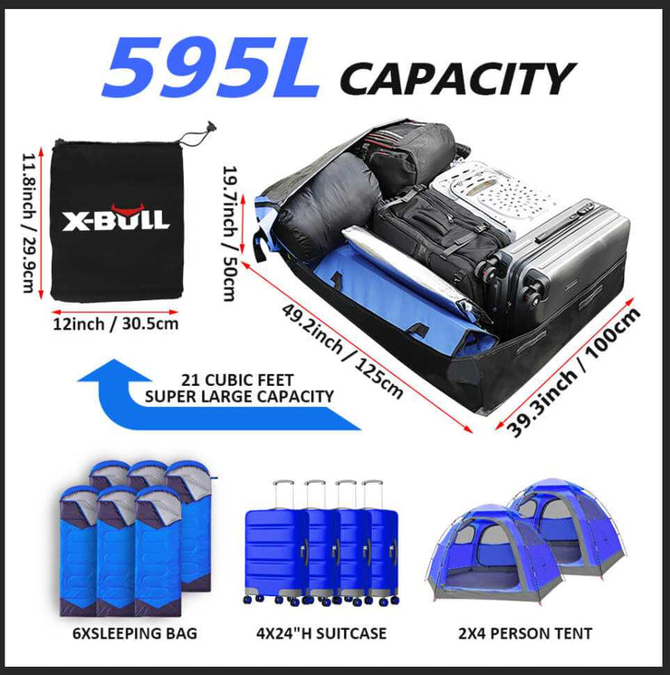 Rooftop Cargo Bag Waterproof Storage Carrier - NickAlly